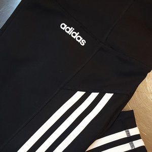 Adidas High-Waist Climalite Leggings | Women | Medium